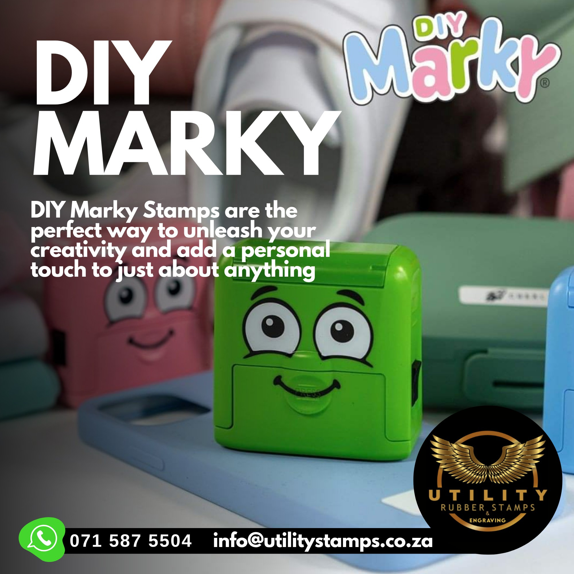 Colop custom rubber stamp